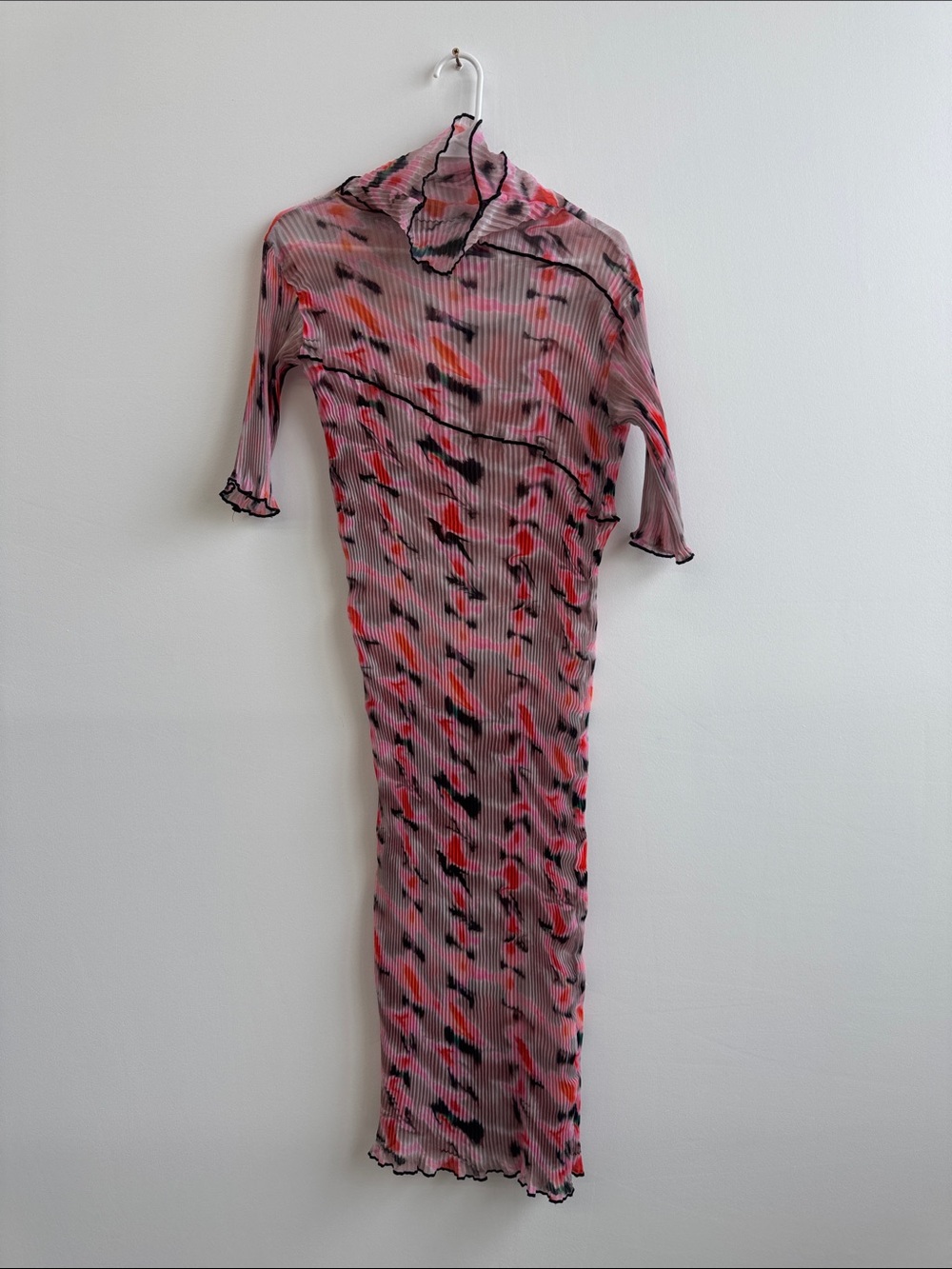 Julia Heuer pink rainer dress